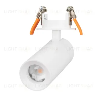 Спот Arlight LGD-ARTEMIS-BUILT-FLAP-R55-12W Warm2700 (WH, 8-80 deg, 230V) (IP20 Металл) 062273 062273