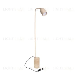 Торшер Arlight SP-MASON-FLOOR-R143-6W Warm3200-MIX (BG, 120 deg, 230V) (IP20, Травертин) 060782 060782