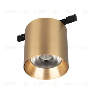 Трековый магнитный светильник Arlight MAG-MICROCOSM-POINT-R68-7W Day4000 (GD, 36 deg, 24V) (IP20 Металл) 051829 051829