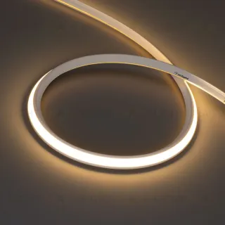 Светодиодная лента герметичная Arlight MOONLIGHT-3D-T-X544-10x10mm 24V Warm3000 (8 W/m, IP67, 5m, wire x1) (Вывод боковой) 055192 055192