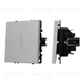 Механизм выключателя одноклавишный проходной Arlight LED SWT-NOBE-MKP1-SFPL-L-IS (230V, 10A) 059431 059431