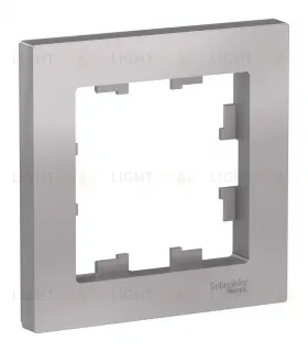 Рамка 1-ая Systeme Electric AtlasDesign Алюминий ATN000301 ATN000301