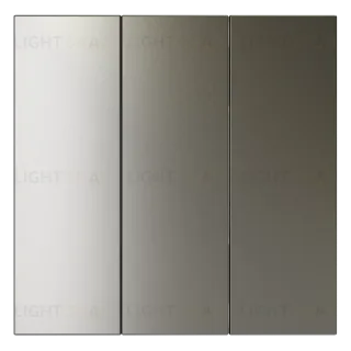 Клавиши для выключателя/переключателя трехклавишного Voltum S70 (шелк) VLS000504 VLS000504