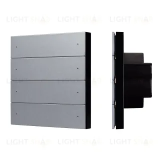 Кнопочная панель Arlight SMART DALI-301-22-8K-D2-IN Grey (BUS, Frameless) (IARL, IP20 Пластик) 059053 059053