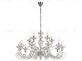 Подвесные люстры Newport 8620+5/C chrome clear М0071527 8620+5/C chrome clear