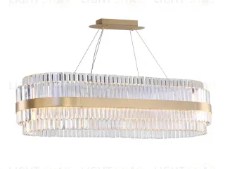 Подвесная люстра Newport 10242/120 oval brass М0066145 10242/120 oval brass