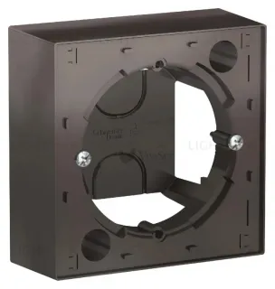Коробка для наружного монтажа Systeme Electric AtlasDesign Мокко ATN000600 ATN000600