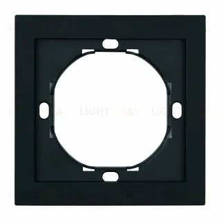 Рамка 1-местная Stekker Мия PFR00-3001-05 черный бархат 50461 50461