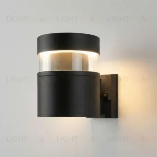 Уличный настенный светильник Elektrostandard 1530 TECHNO LED черный 4690389219139 a072083 4690389219139