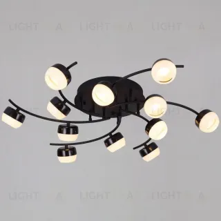 Потолочная люстра Reluce 90590-0.3-12 Black 90590-0.3-12 Black