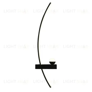 Настенный светильник Escada Ray 10220/2LED Black L 10220/2LED Black L