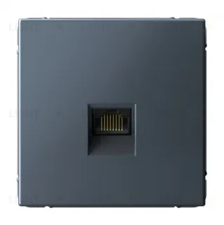 Розетка компьютерная RJ45, кат. 5е, механизм Systeme Electric ArtGallery Грифель GAL000783 GAL000783