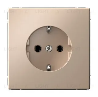 Розетка с заземлением, 16А, механизм, быстрозажим. клем. Systeme Electric ArtGallery Песочный GAL001243S GAL001243S
