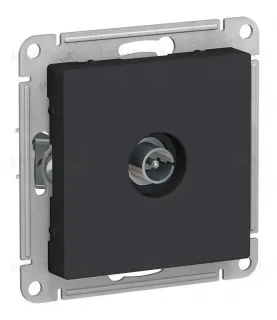 ТВ-розетка оконечная, механизм Systemе Electric AtlasDesign Карбон ATN001093 ATN001093