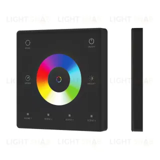Сенсорная панель Arlight SMART-SPI-801-11-4SC-RGBW-SUF Black (3V, 2.4G) (IARL, IP20 Пластик) 061880 061880