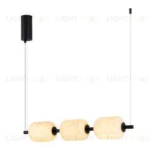 Подвесной светильник Arlight SP-CARAMELA-HANG-L720-12W Warm2700 (BK, 360 deg, 230V) (IP20, Натуральный шелк) 056885 056885