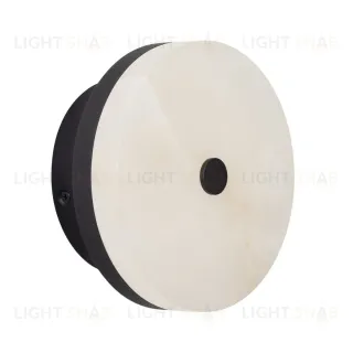 Настенный светильник Arlight SP-MENTA-WALL-R165-12W Warm2700 (BK, 130 deg, 230V) (IP20, Мрамор) 061700 061700