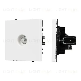 Механизм спутниковой розетки Arlight SCT-NOBE-MST1-SFPL-WH (SAT) (Белый кварц) 054296 054296