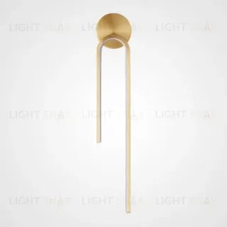 Настенный светильник Imperiumloft Wiki Wall Brass 227112-23 227112-23
