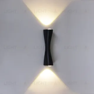 Уличный настенный Reluce 86876-9.2-001JH LED2*3W BK RLOS 86876-9.2-001JH LED2*3W BK RLOS