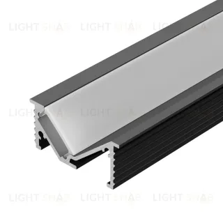 Профиль Arlight SL-BEVEL-W32-F-2000 ANOD BLACK (Алюминий) 063941 063941