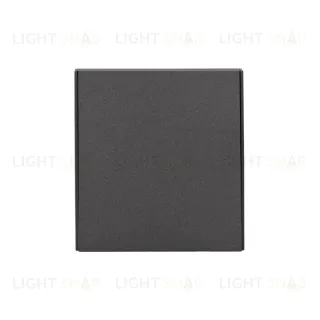 Выключатель STRONG 1 кл возвратный 10А с/у графит KRANZ KR-78-0712-6 KR-78-0712-6