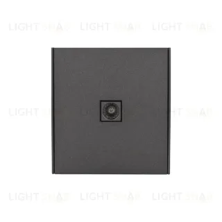 Розетка STRONG TV с/у графит KRANZ KR-78-0723-6 KR-78-0723-6