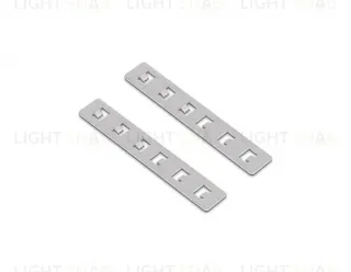 Комплект прямых соединителей для шинопровода Magnetic Standard 48V 20mm 2 шт Ambrella Light  Track System GL3613 GL3613