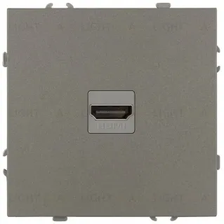 Розетка Эра Galaxy 15-3114-07 HDMI IP20 титан Б0070800 Б0070800