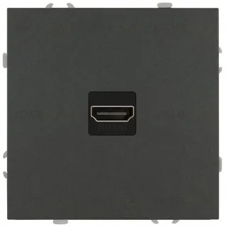 Розетка Эра Galaxy 15-3114-06 HDMI IP20 графит Б0070799 Б0070799