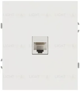 Розетка Эра Arktik 16-3107-08 информационная RJ45 белый матовый Б0070481 Б0070481