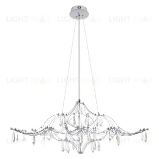 Подвесная люстра Loft IT Mira 10587/1000 Silver Asfour 10587/1000 Silver Asfour