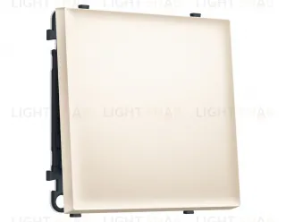 Комплект механизма 1-кл выключателя SIGMA Жемчужно-кремовый 10A-250V QUANT PRO Ambrella Volt MS241010 (SP2410, PR101) MS241010