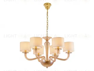 Подвесная люстра Newport 8686/C gold polished amber М0071803 8686/C gold polished amber