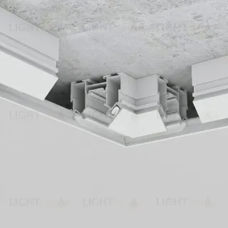 Коннектор угловой внутренний для шинопровода в натяжной потолок Elektrostandard Slim Magnetic 85205/00 4690389220456 a072620 4690389220456
