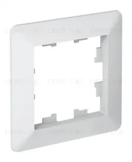 Рамка 1-ая Systeme Electric AtlasDesign Air Лотос/дымчатый белый ATN221301 ATN221301