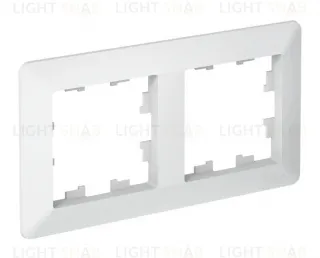 Рамка 2-ая Systeme Electric AtlasDesign Air Лотос/дымчатый белый ATN221302 ATN221302