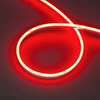 Светодиодная лента герметичная Arlight HALO-SIDE-A168-6x13mm 24V Red (10 W/m, IP67, 2835, 5m) (Силикон) 061569 061569
