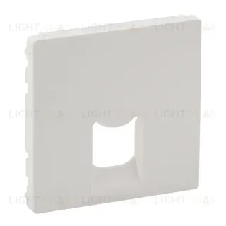 Лицевая панель Legrand Valena Life розетки телефонной RJ-11/Ethernet RJ-45 белая 755410 755410