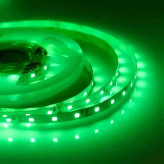 Светодиодная лента Apeyron 12В СТ 4,8Вт/м smd3528, 60д/м IP20 5м зеленая 00-34 00-34