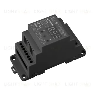 Диммер Arlight SMART-DALI-104-62-ADDR-DIM-DT6-DIN Black (12-24V, 4x5A) 039147 039147