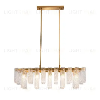 Люстра на штанге Indigo Brina 12027/10PL Brass V000367 V000367