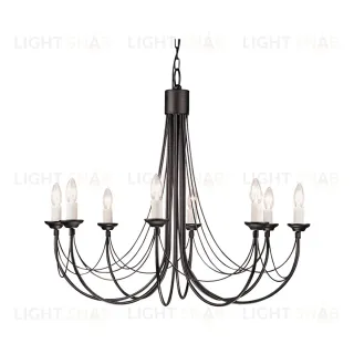 Подвесная люстра Elstead Lighting CB8-BLACK CB8-BLACK
