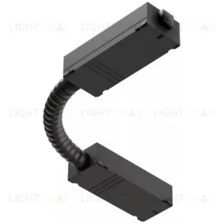 Трековый угловой коннектор (гибкий) EKS COLIBRI 220V черный, 100 шт/кор 0У-00001342 0У-00001342