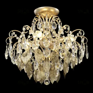 Потолочный светильник Crystal Lux ESMIRALDA PL4 GOLD ESMIRALDA PL4 GOLD