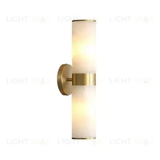 Настенный светильник Delight Collection Wall lamp 6483W/B brass/white 6483W/B brass/white