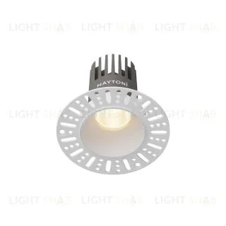 Встраиваемый светильник Maytoni Technical Dip DL119-10W-3K-TRS-W DL119-10W-3K-TRS-W