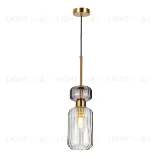 Подвесной светильник Escada Gloss 1141/1S Antique copper/Smoke/Clear 1141/1S Smoke/Clear