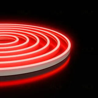 Светодиодный неон Apeyron 24В, 10Вт/м, красный, smd 2835 120д/м, PCB 8мм, 6х12мм, 5м, IP65 17-304 17-304