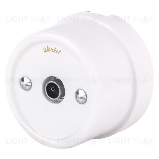 ТВ розетка Werkel Retro белая WL18-02-05 4690389100659 4690389100659